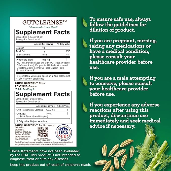 GutCleanse 2-Step Parasite Cleanse Kit