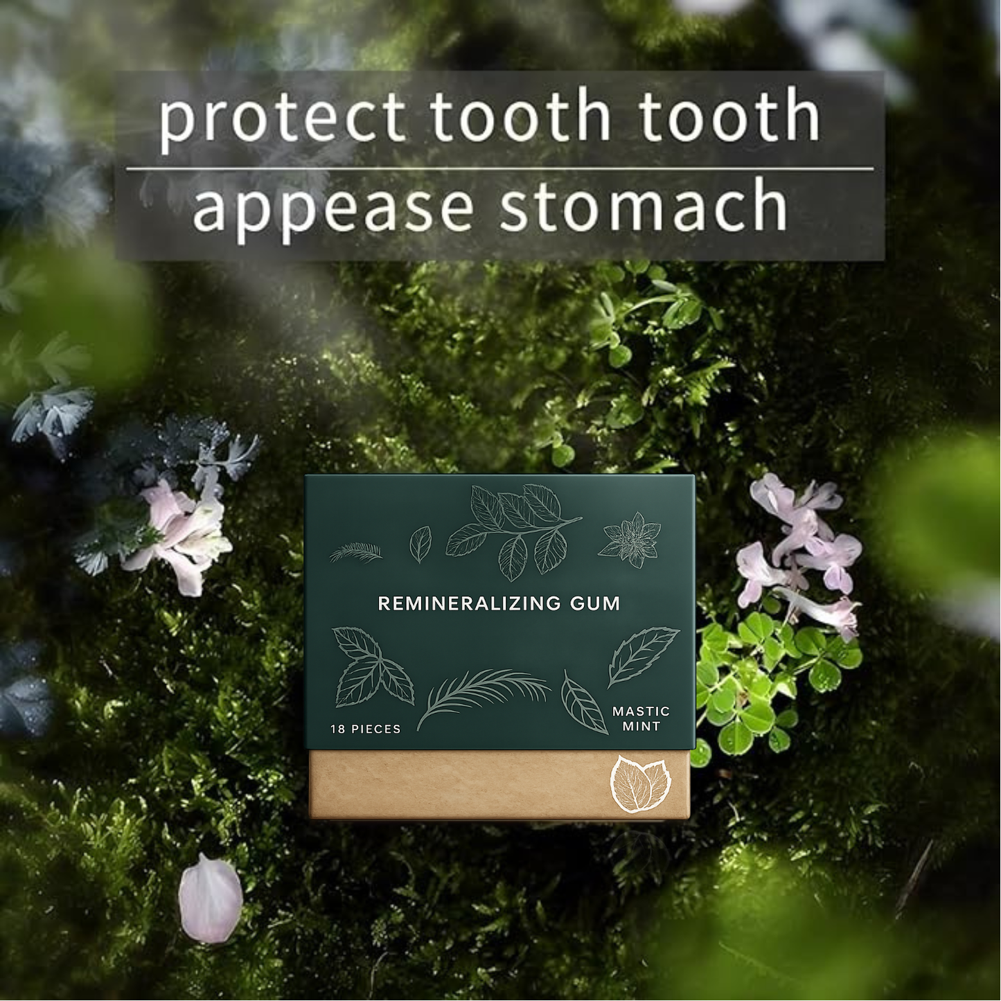 All Natural Remineralizing Gum