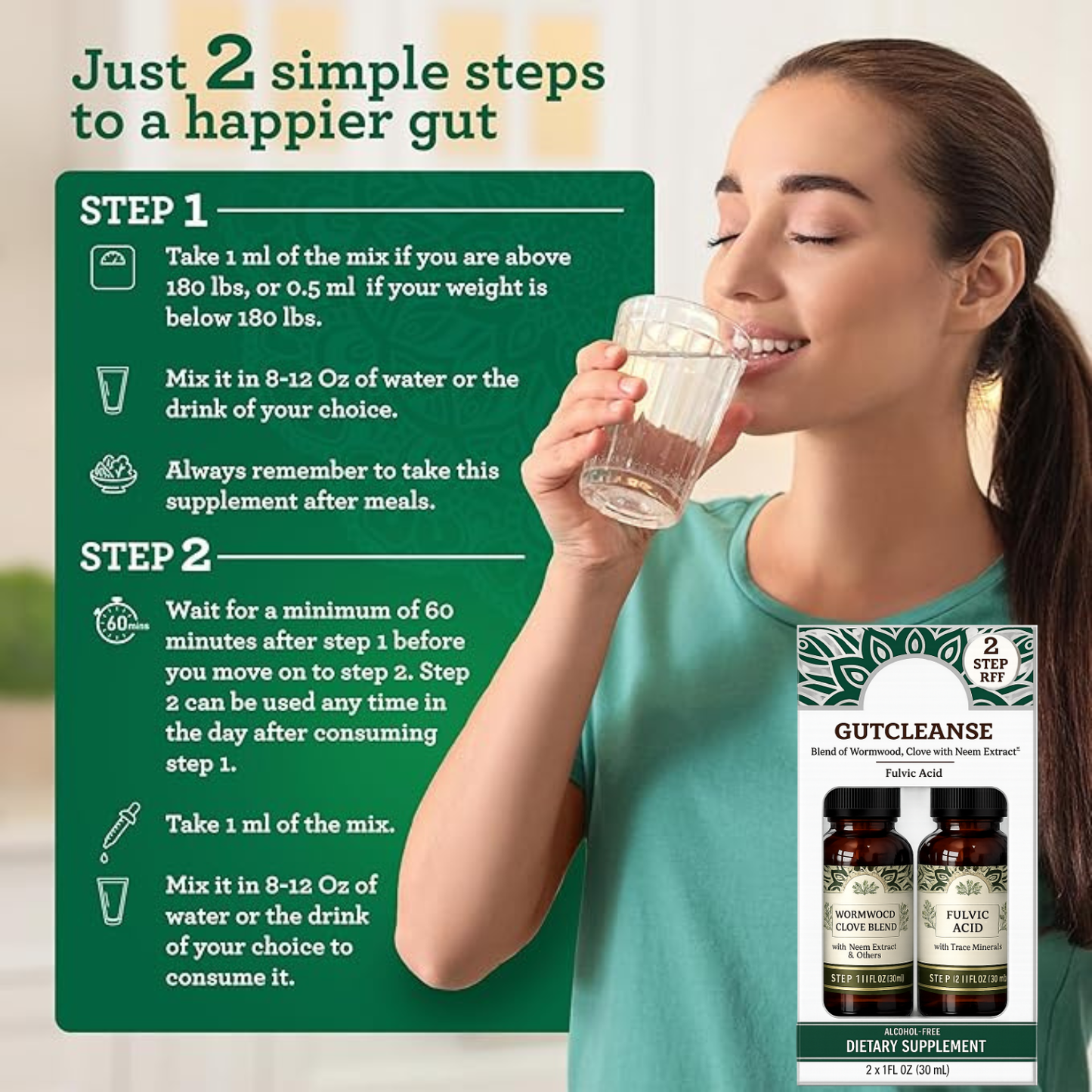 GutCleanse 2-Step Parasite Cleanse Kit