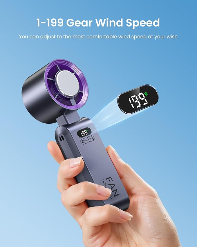 HANDHELD COOLING FAN