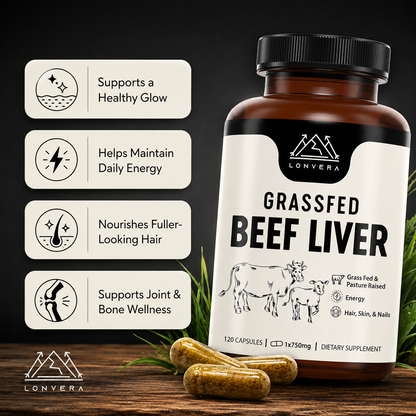 Grass-Fed Beef Liver Capsules