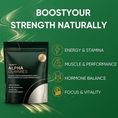 10 in 1 Alpha Gummies Shilajit