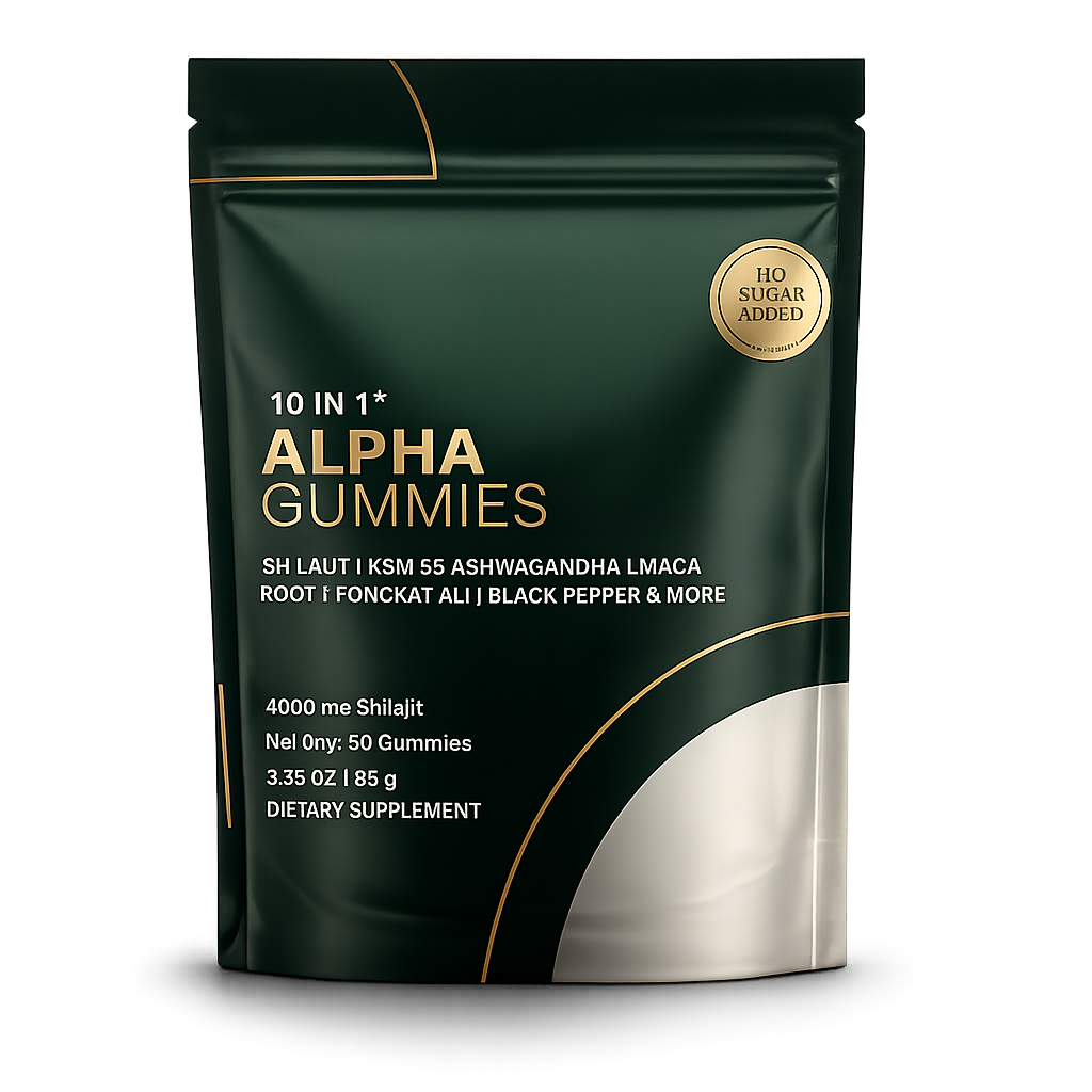 10 in 1 Alpha Gummies Shilajit